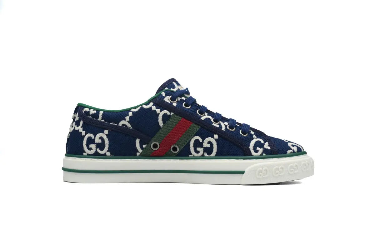 Gucci Tennis Ink Blue Sneakers