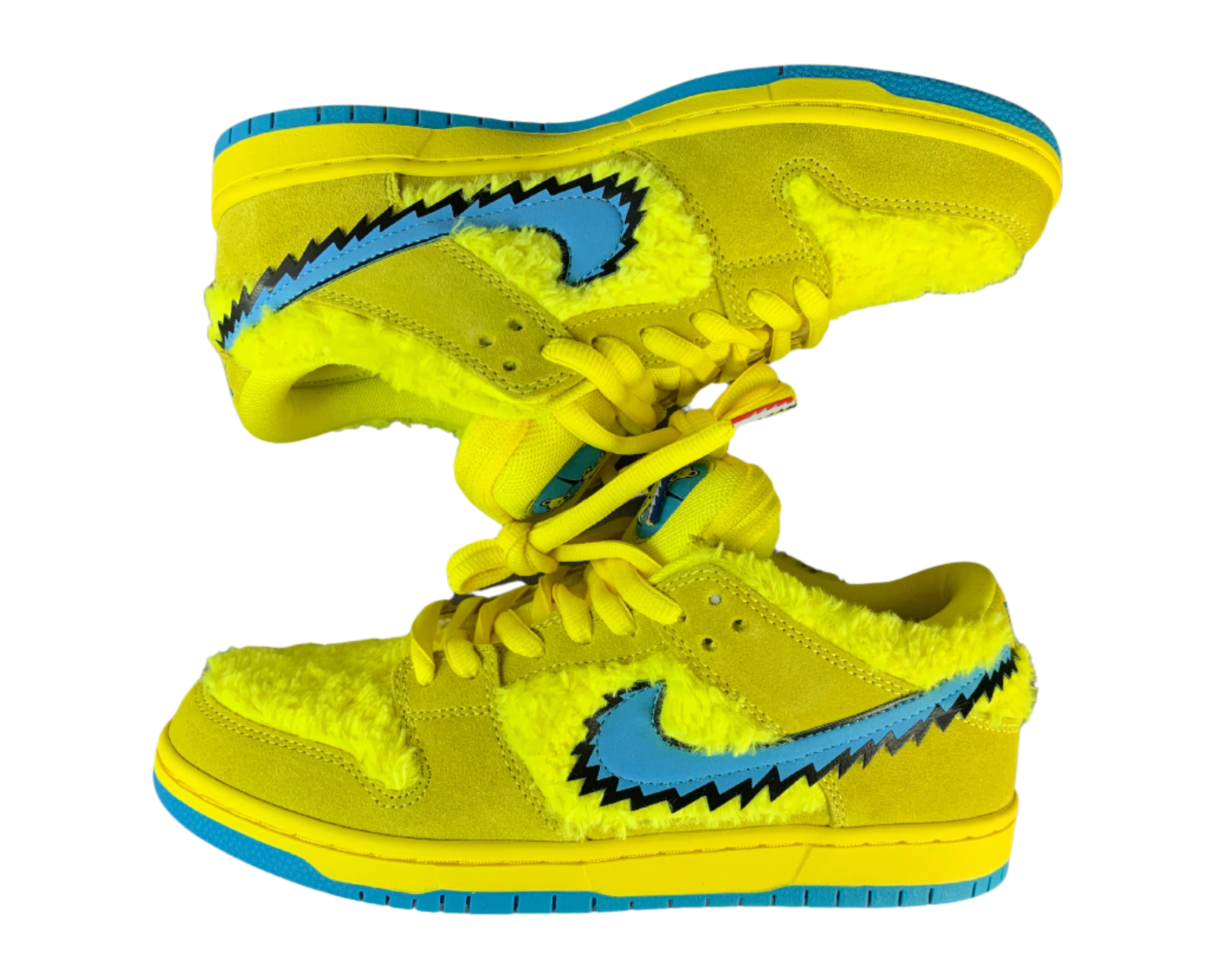 Nike SB Dunk Low “Grateful Dead” Yellow Sneakers