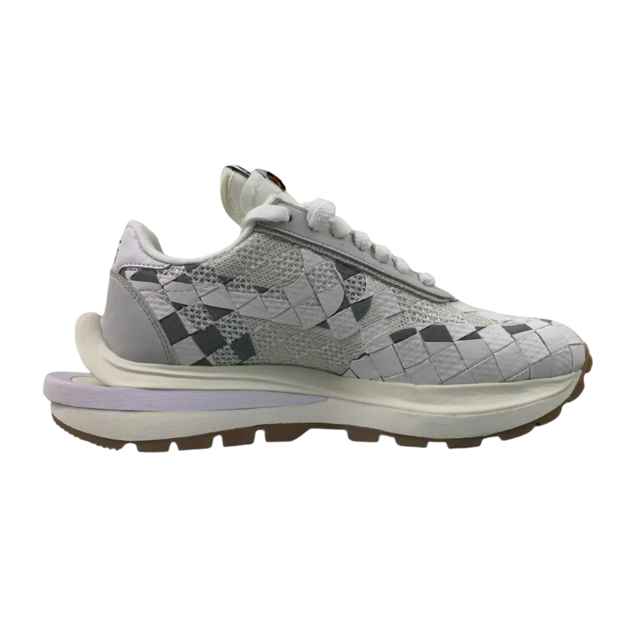 Nike LDWaffle Sacai White & Grey Checkered