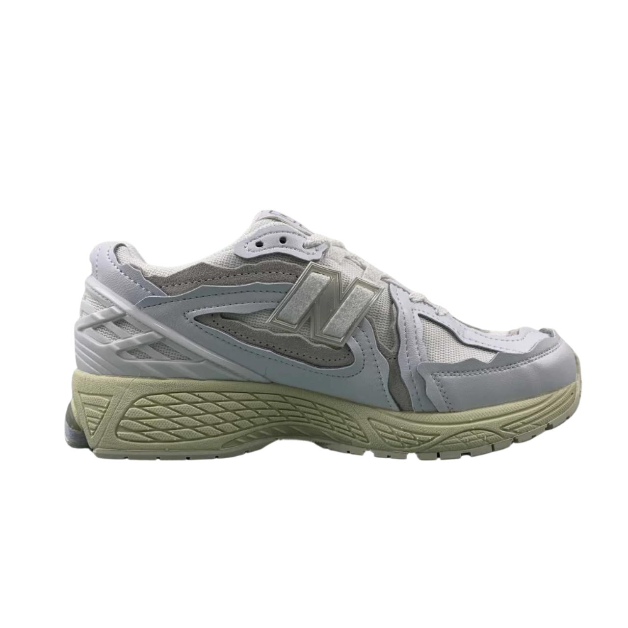 New Balance Pastel Grey, Cream Sneakers