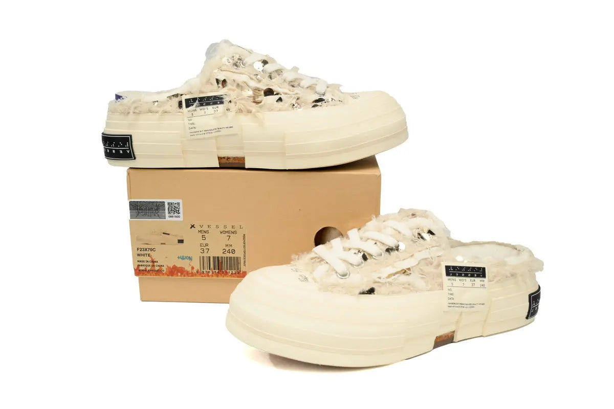 xVESSEL Gold sequins Shoes