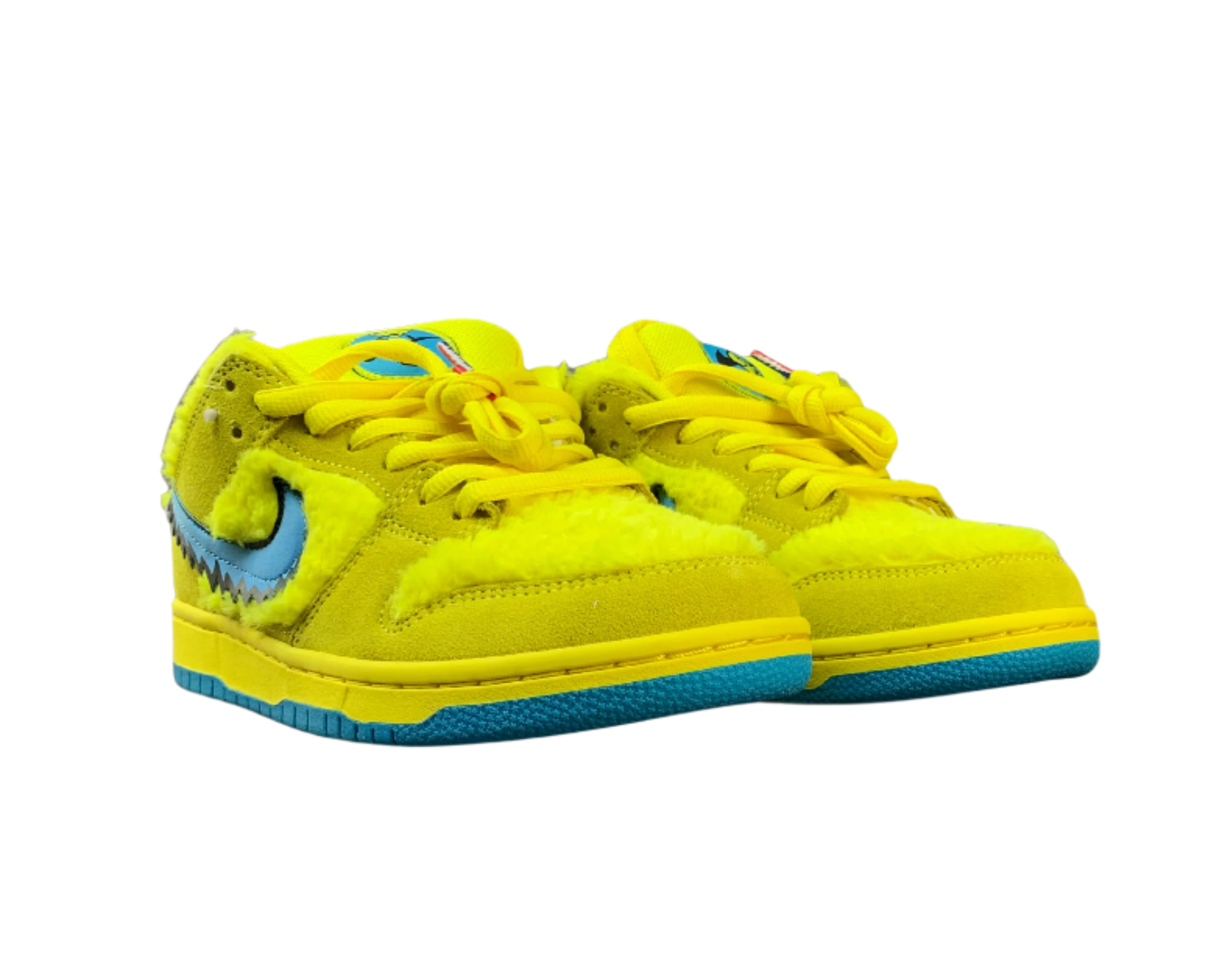 Nike SB Dunk Low “Grateful Dead” Yellow Sneakers