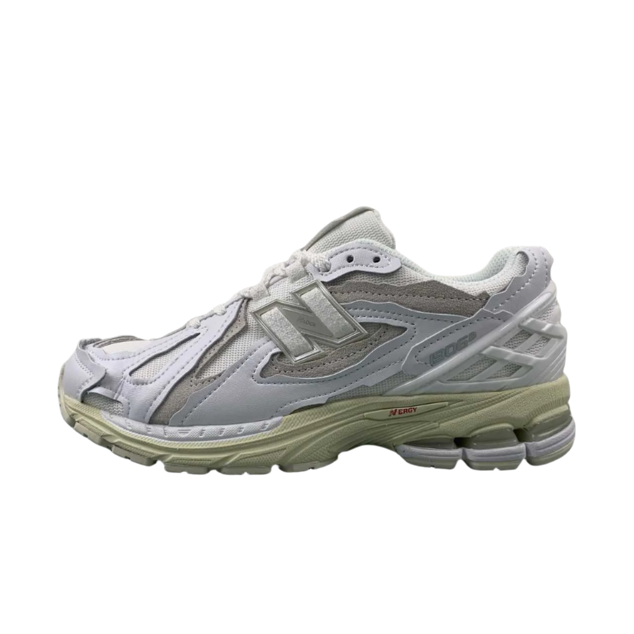 New Balance Pastel Grey, Cream Sneakers