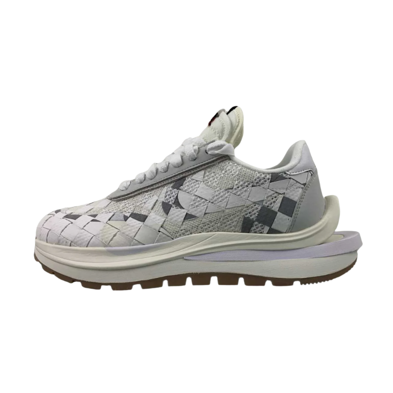 Nike LDWaffle Sacai White & Grey Checkered
