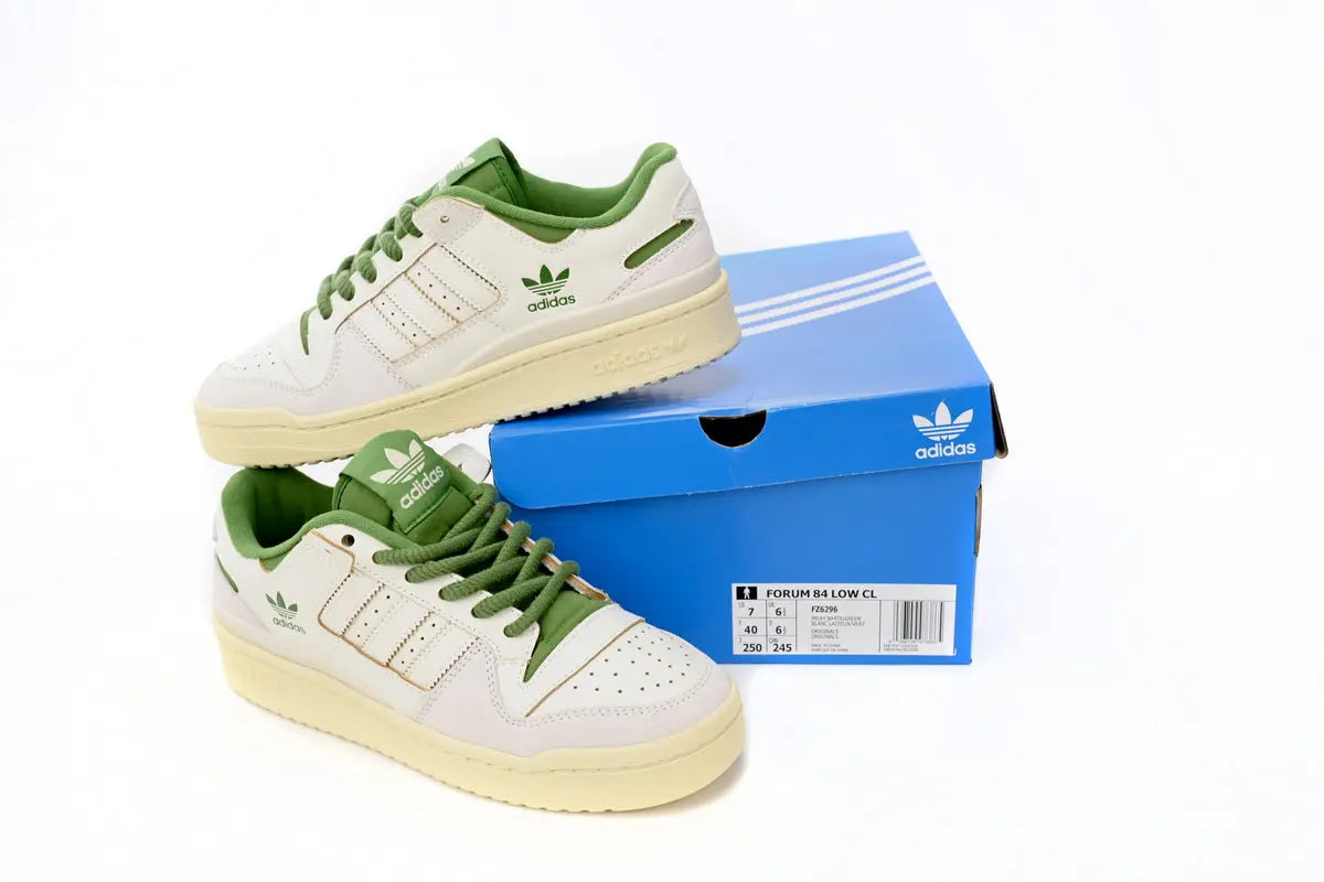 Adidas Forum 84 Low White Sneakers