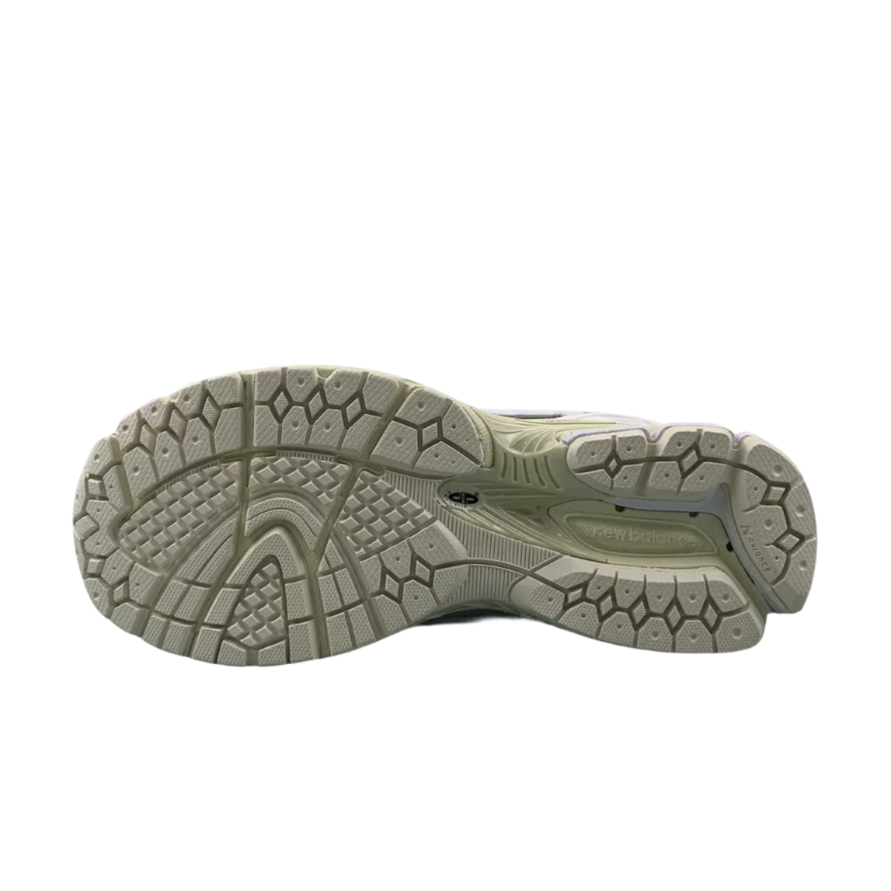 New Balance Pastel Grey, Cream Sneakers