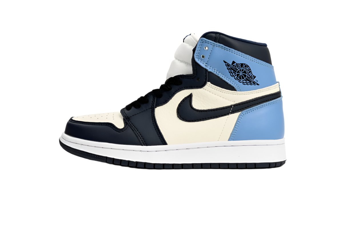 Air Jordan 1 High Black and White Sneakers