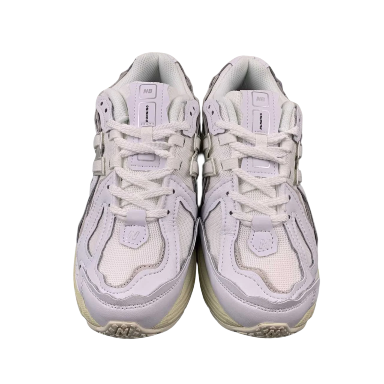 New Balance Pastel Grey, Cream Sneakers