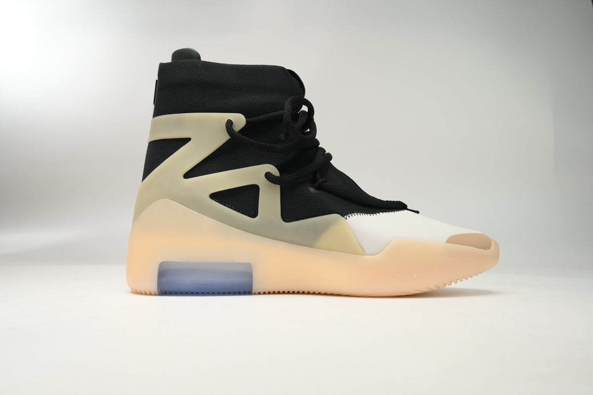 Nike Air Fear of God 1 High Top Black and White