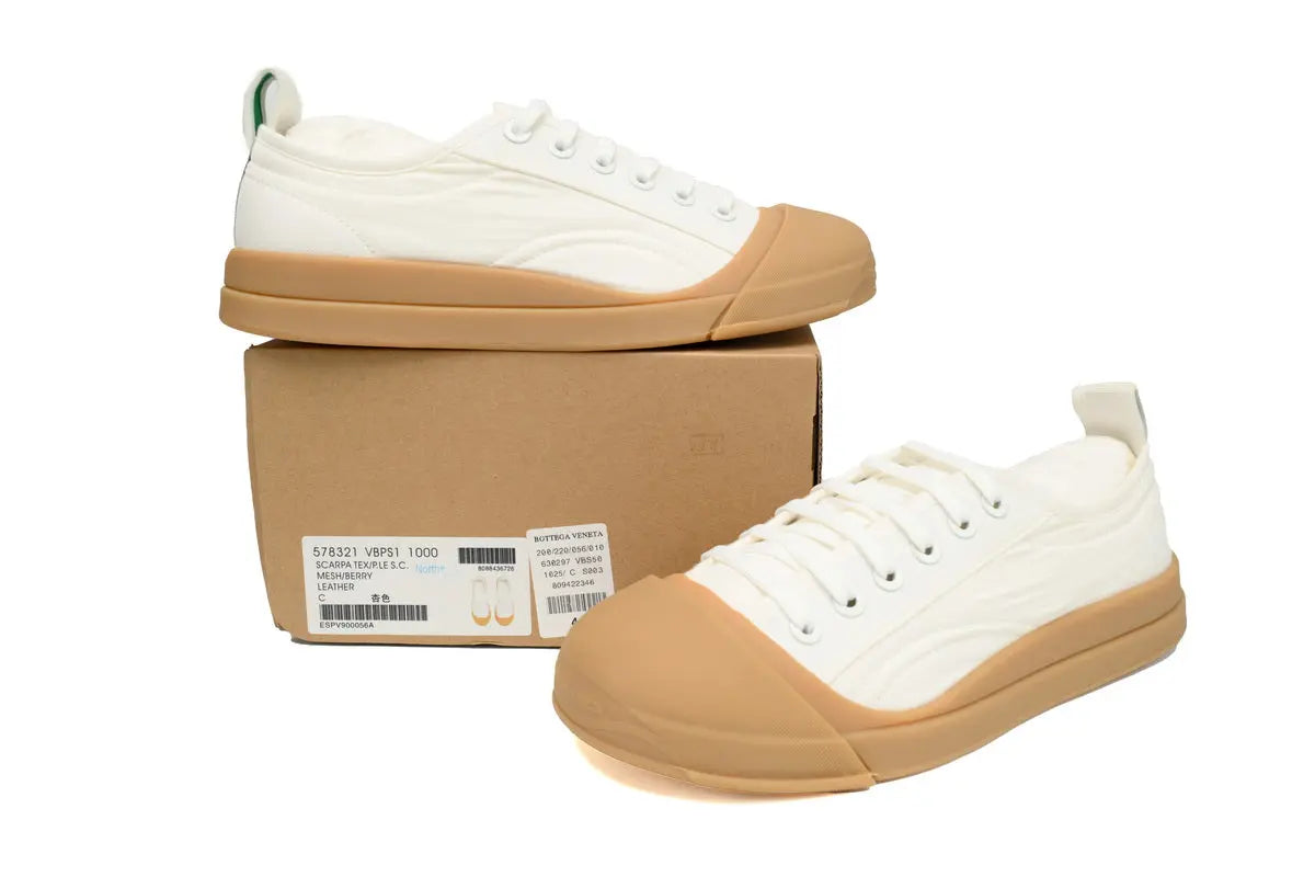 Bottega Veneta Scarpa White/Beige Sneaker