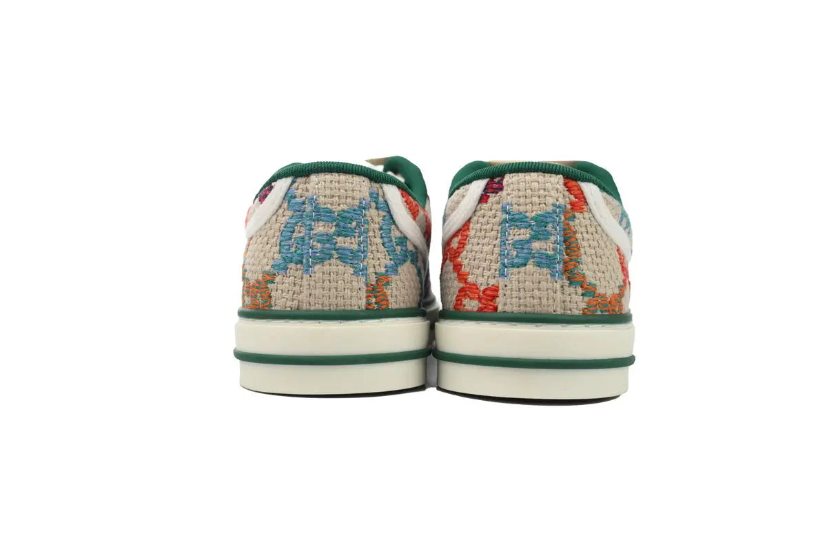 Gucci Tennis White Multicolor Sneakers
