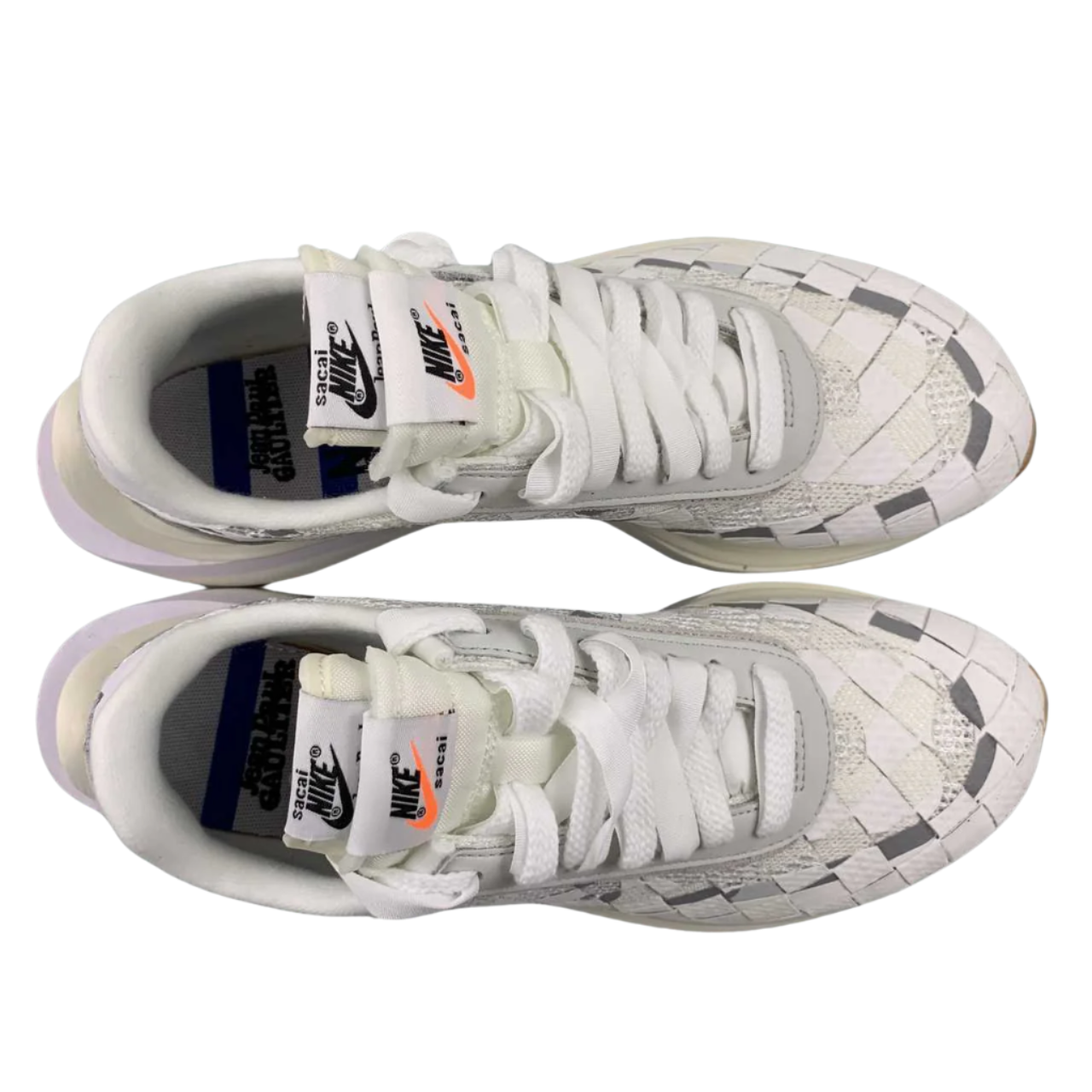 Nike LDWaffle Sacai White & Grey Checkered