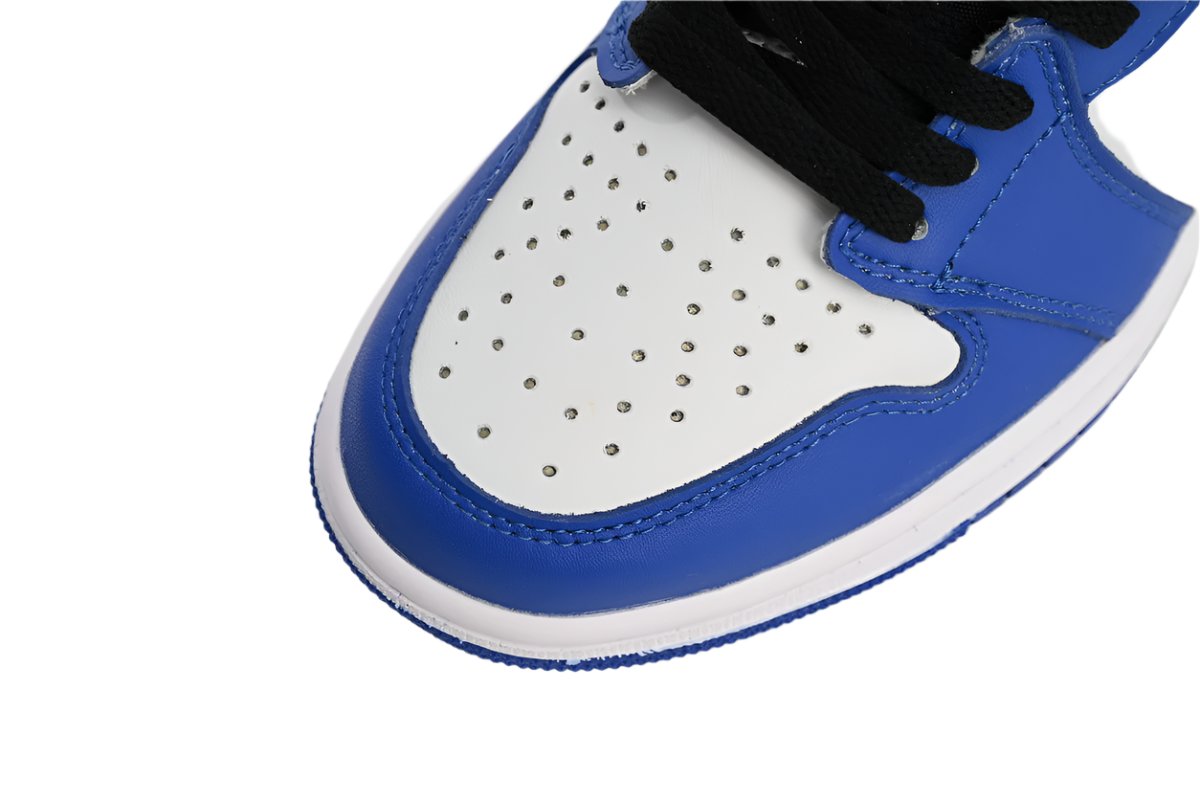 Air Jordan 1 High Blue and White Sneakers