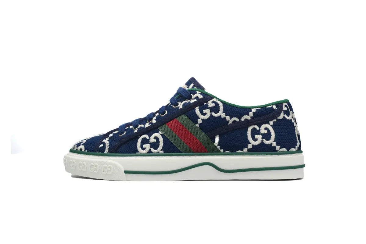 Gucci Tennis Ink Blue Sneakers