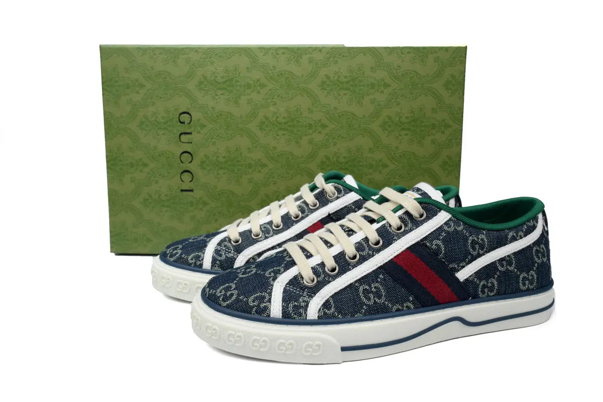 Gucci Blue Tennis Sneakers B-Shop