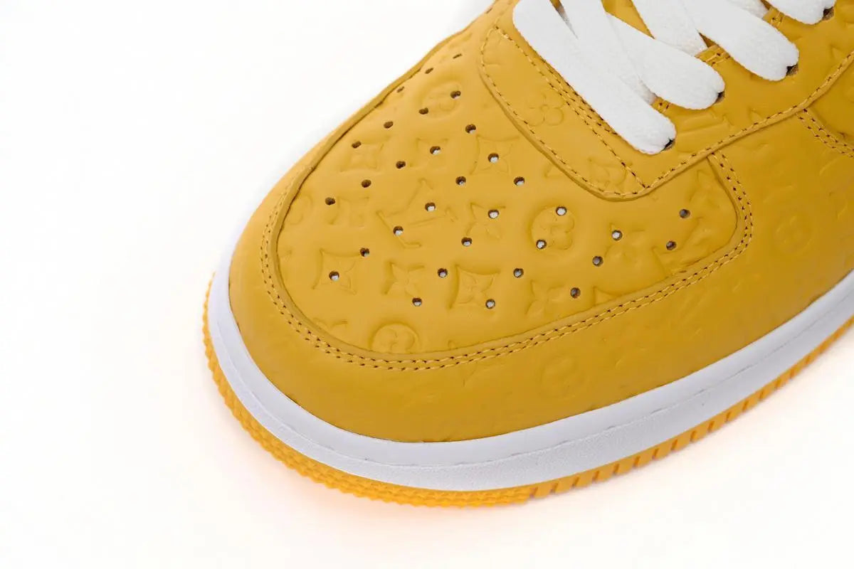 Nike Air Force 1 Yellow Sneakers