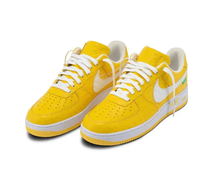 Nike Air Force 1 Yellow Sneakers