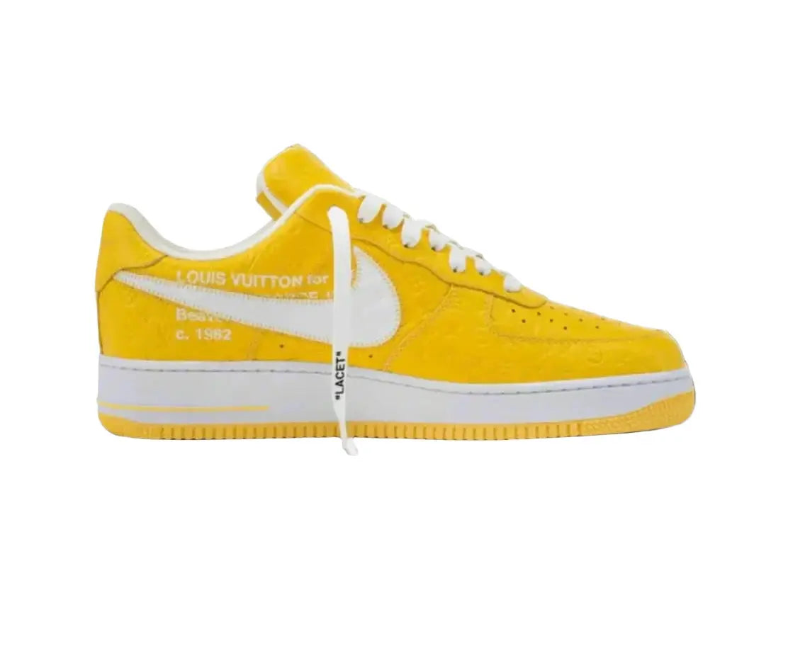 Nike Air Force 1 Yellow Sneakers