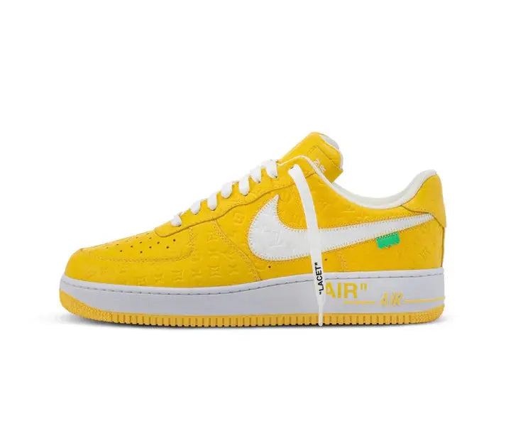 Nike Air Force 1 Yellow Sneakers