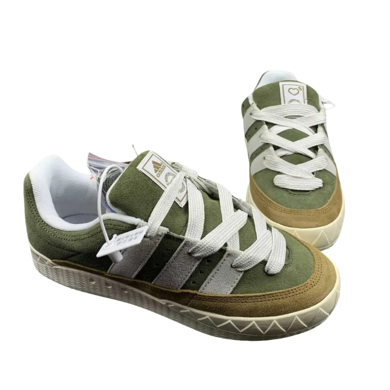 Adidas Adimatic Green Brown Sneakers