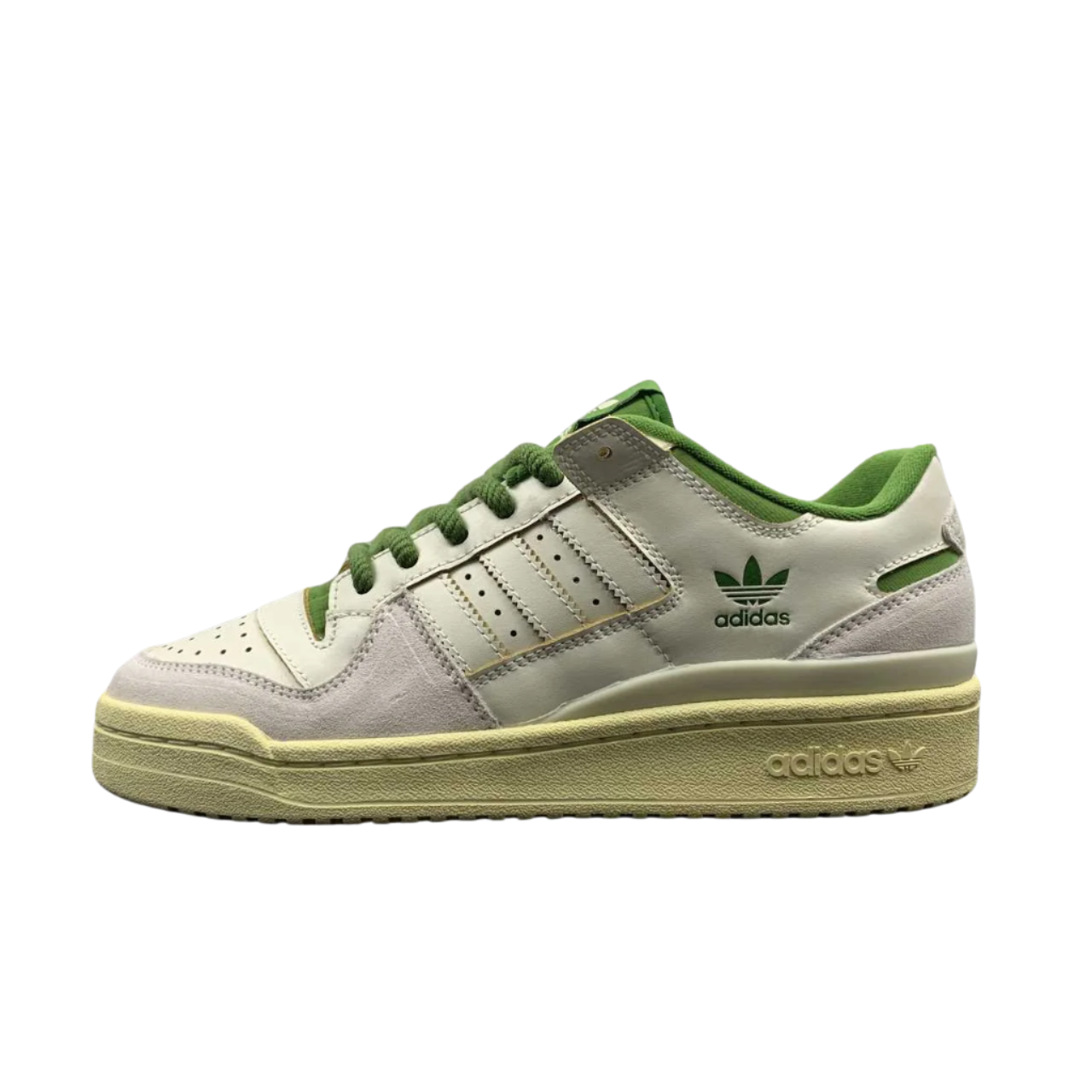 Adidas Forum Low White Green Sneakers