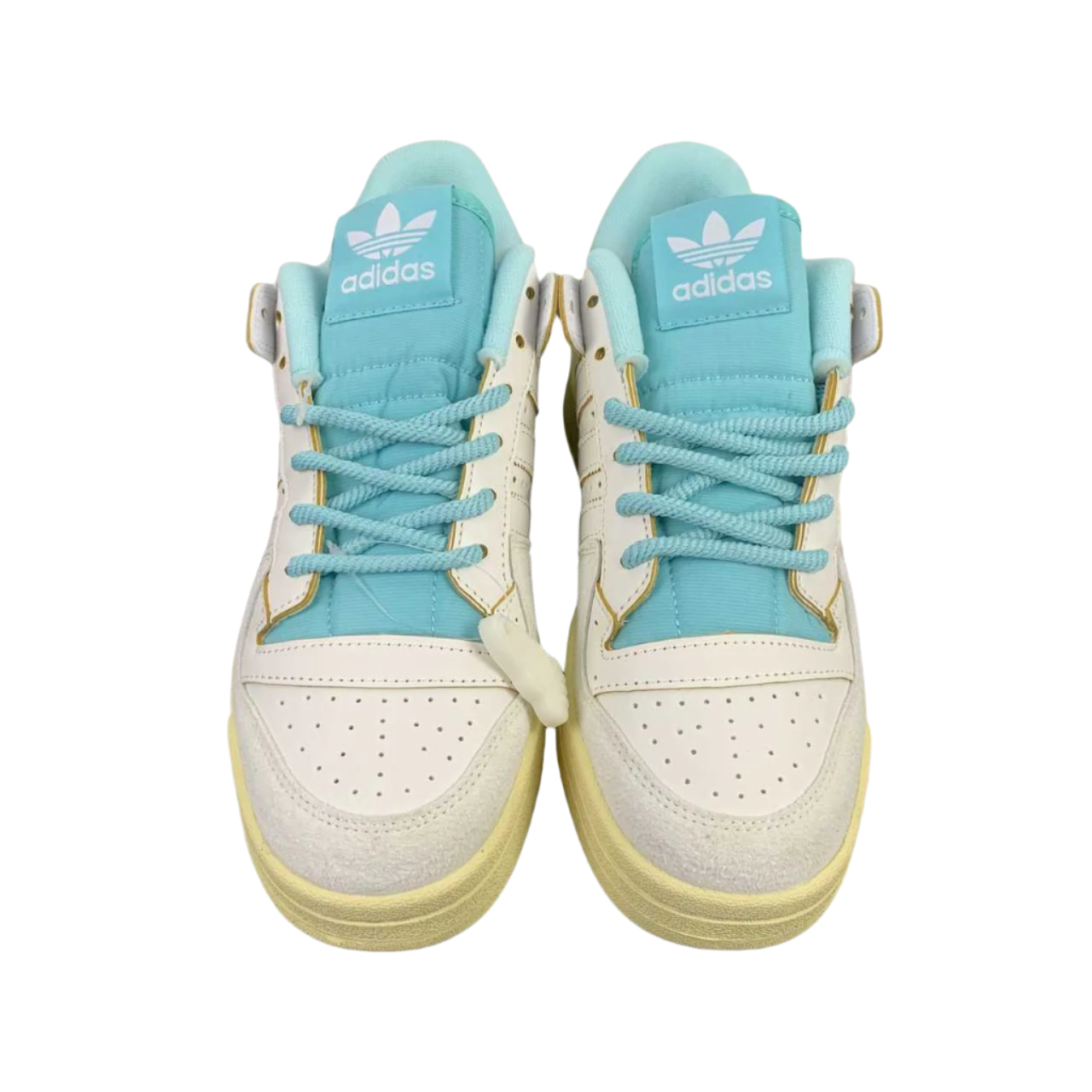 Adidas Forum Low White Light Blue Sneakers
