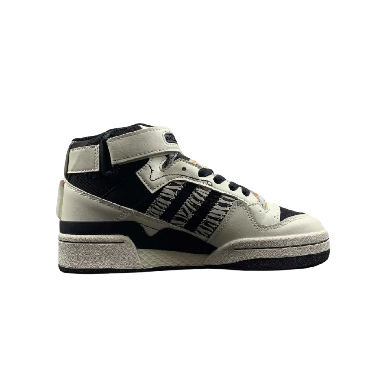 Adidas Forum Mid Black White Sneakers