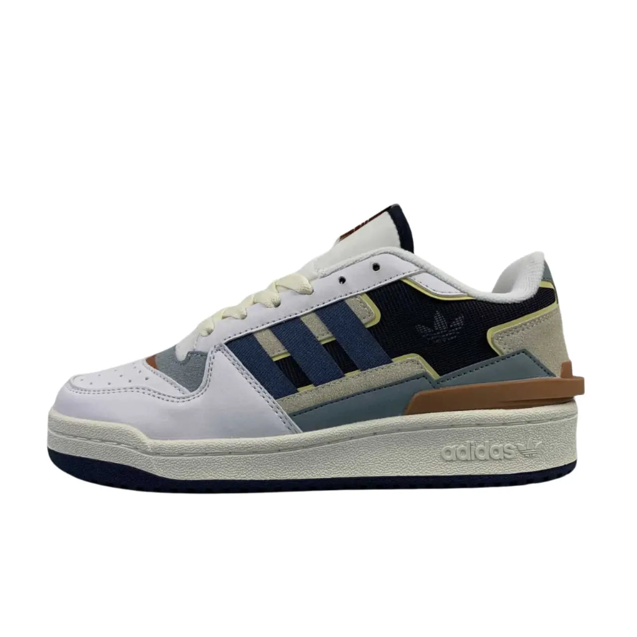 Adidas Forum Low Blue Cream Sneakers