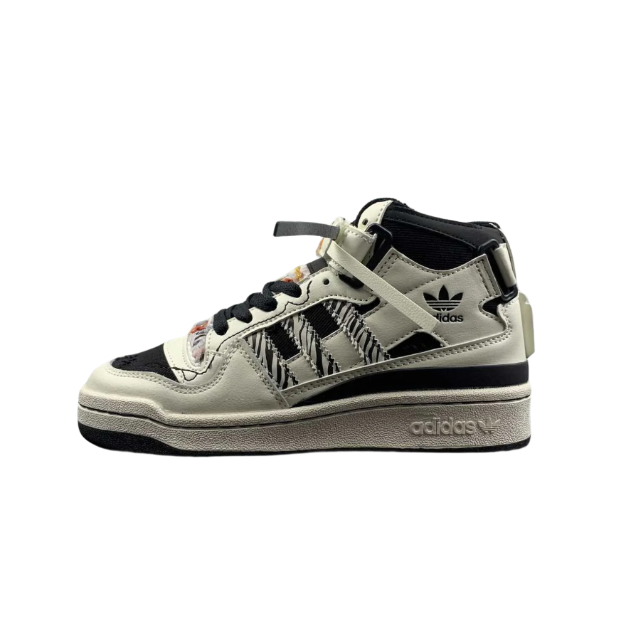 Adidas Forum Mid Black White Sneakers