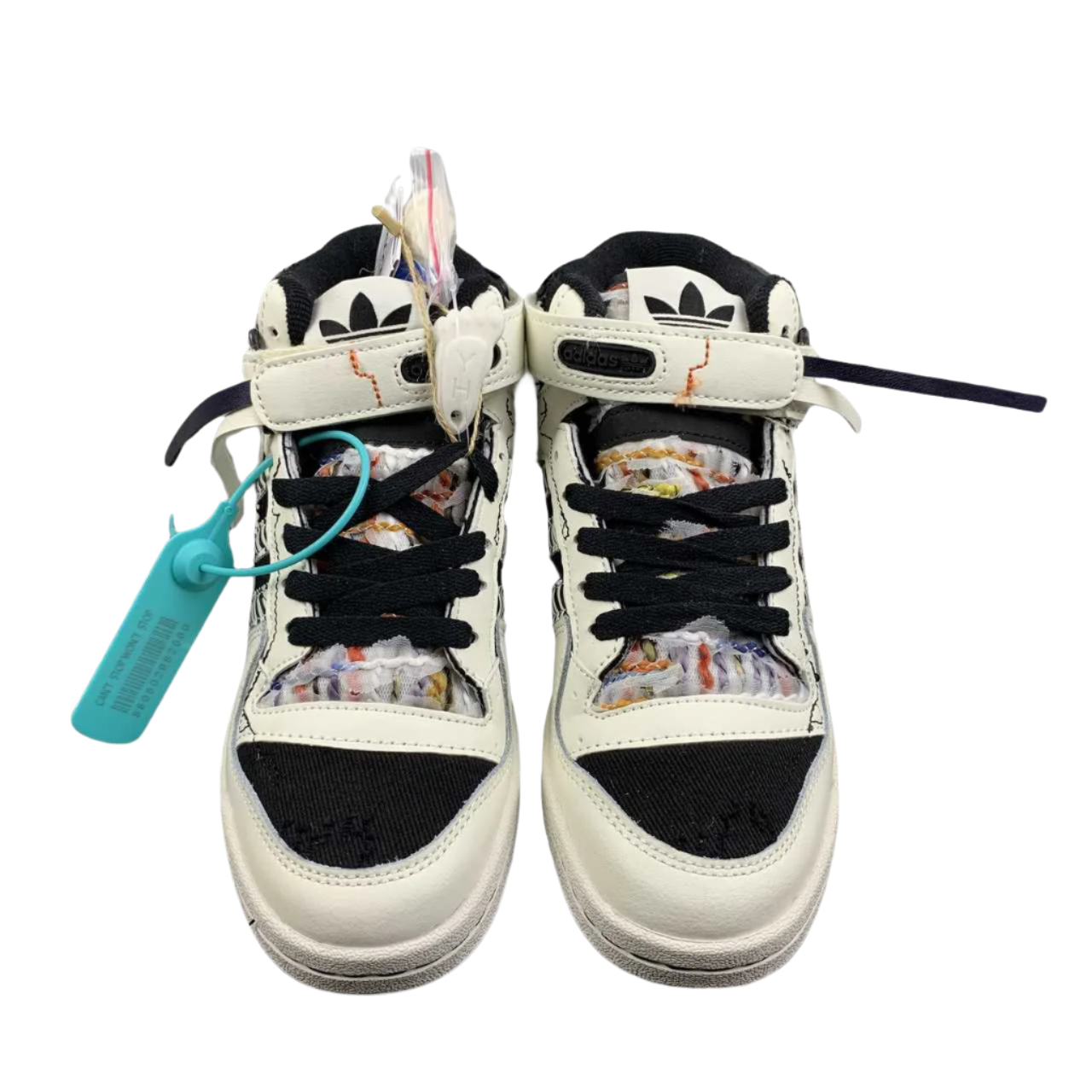 Adidas Forum Mid Black White Sneakers