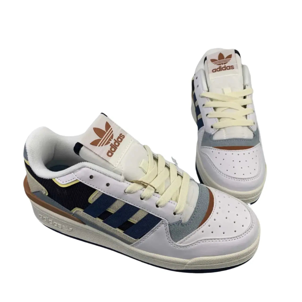Adidas Forum Low Blue Cream Sneakers