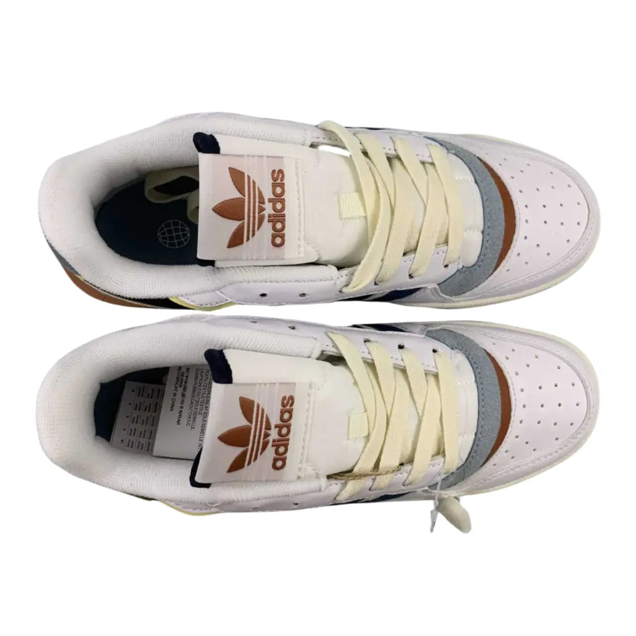 Adidas Forum Low Blue Cream Sneakers