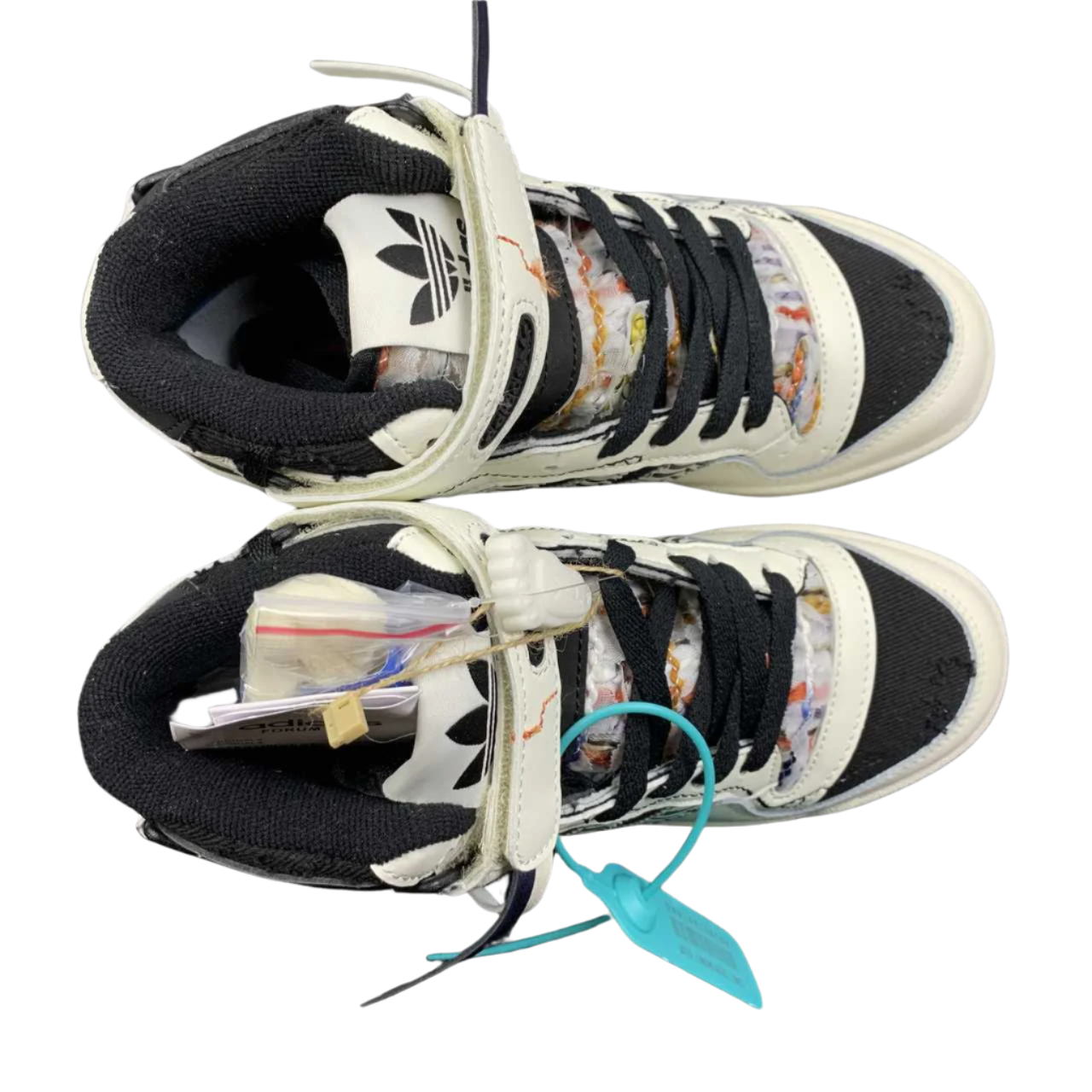 Adidas Forum Mid Black White Sneakers