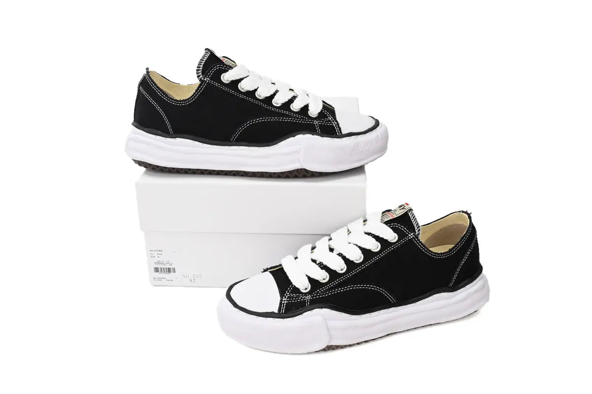 Mihara Yasuhiro Black and White Shoes