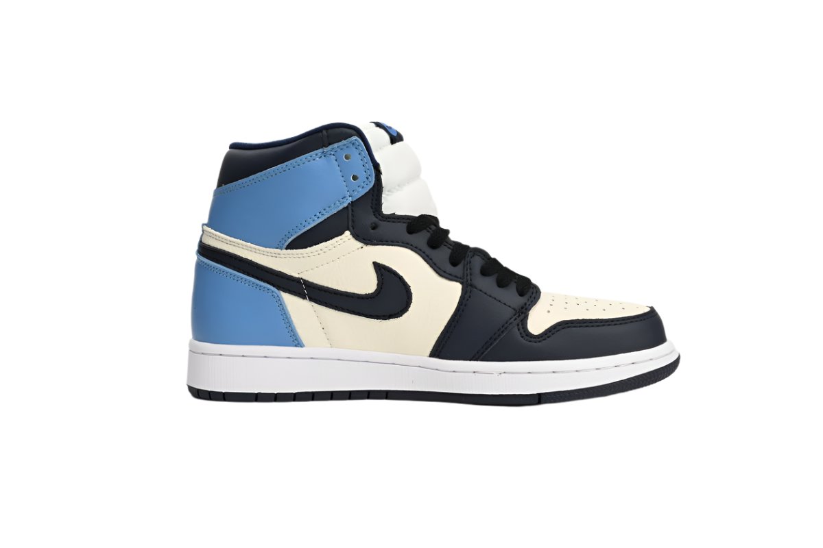 Air Jordan 1 High Black and White Sneakers