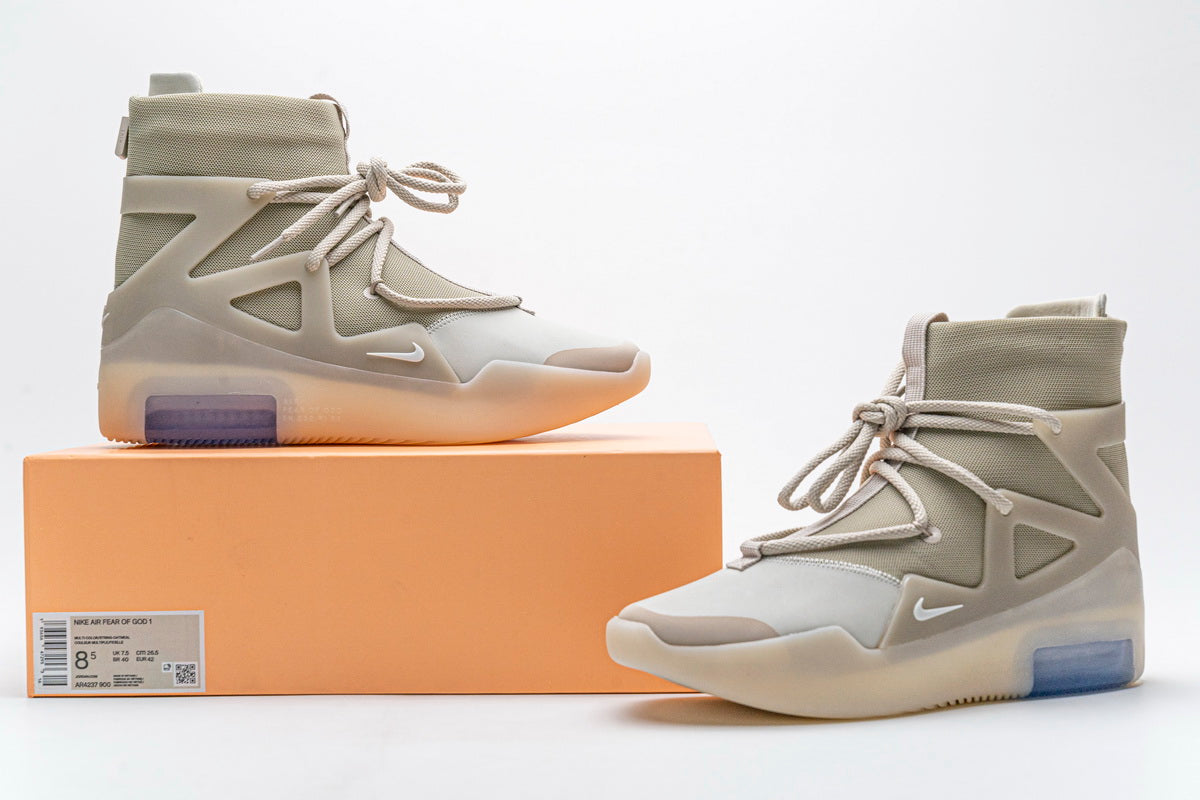 Nike Air Fear of God 1 High Top Khaki
