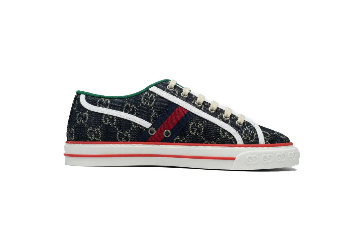 Gucci Tennis Denim Sneakers