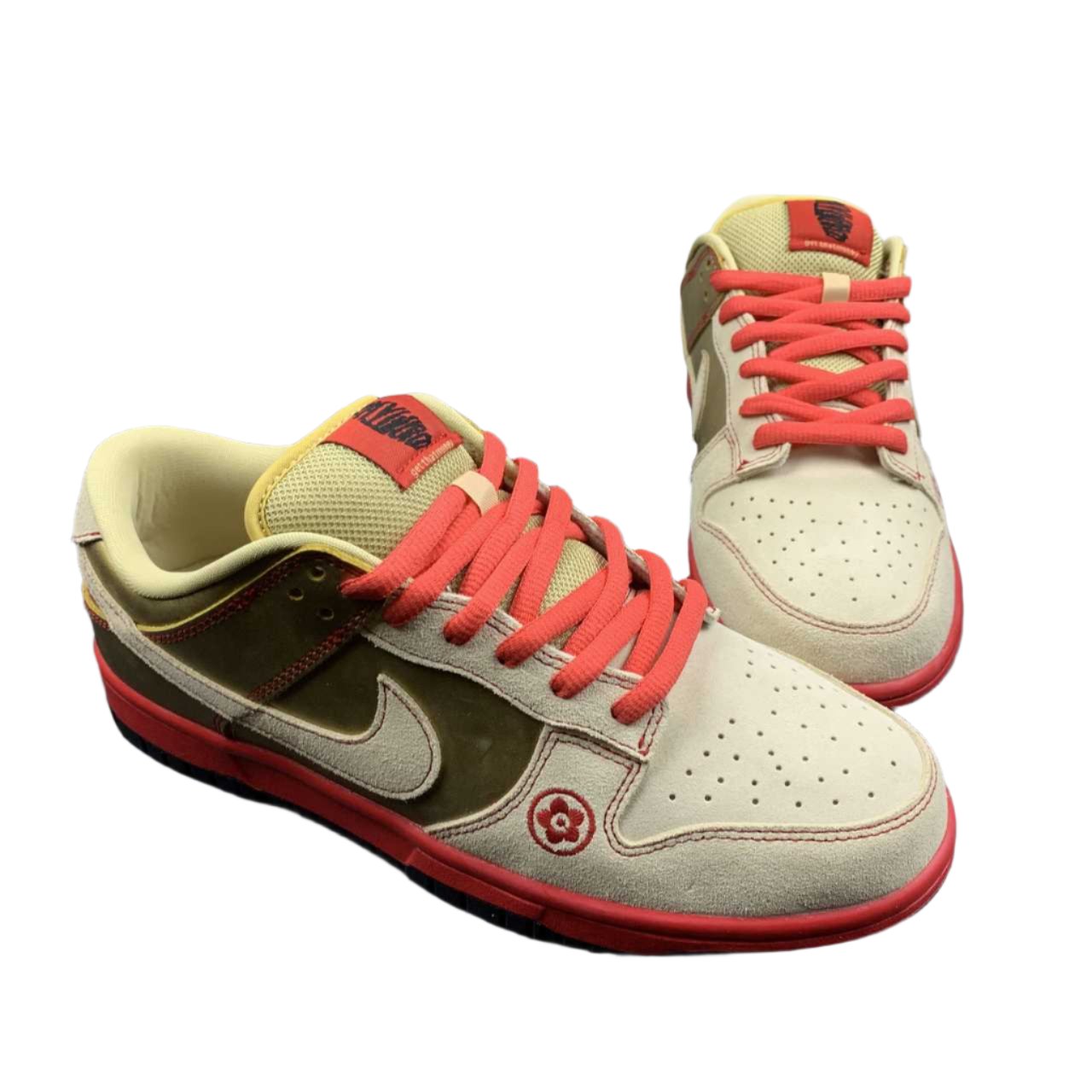Nike Dunk Low Gold Sneakers