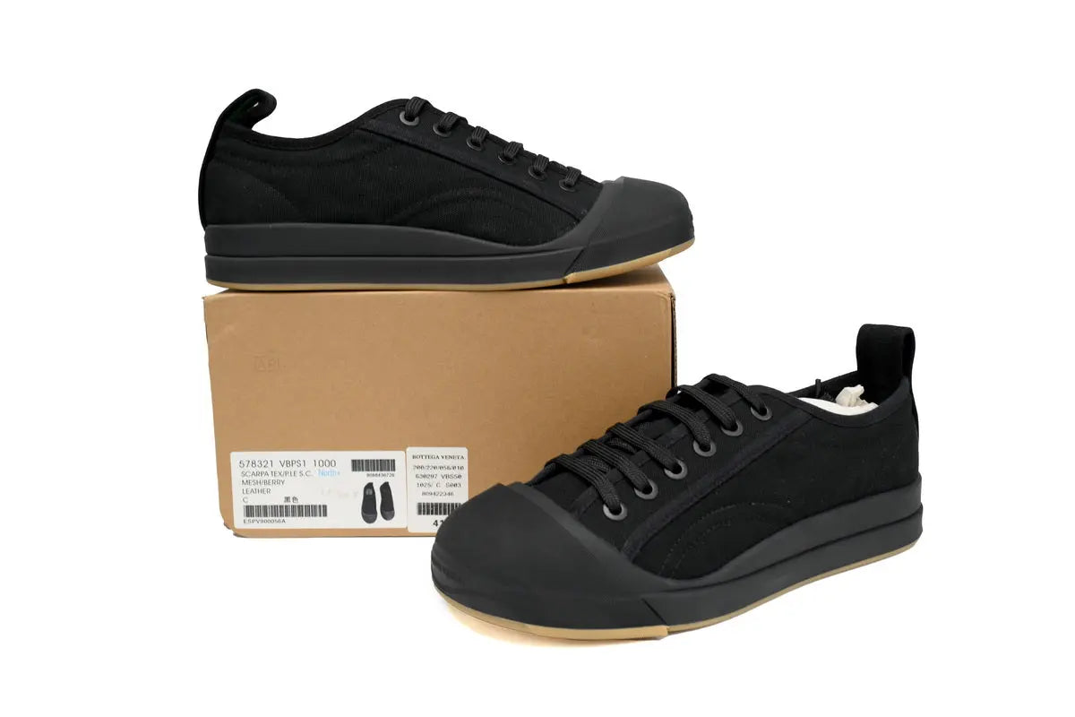 Bottega Veneta Scarpa Black Sneakers
