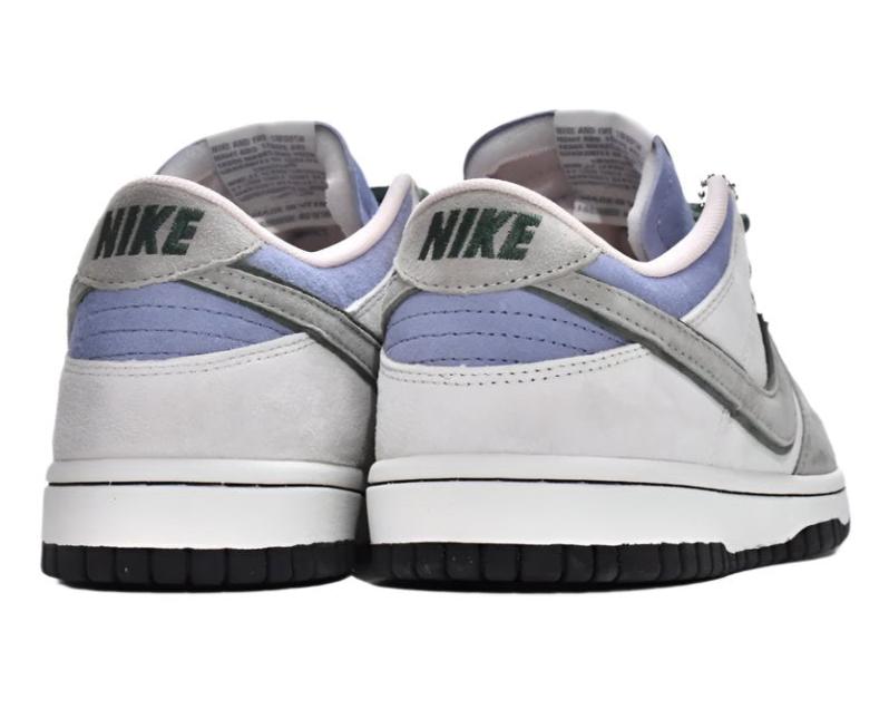 SB Dunk Low - Gray, White & Blue