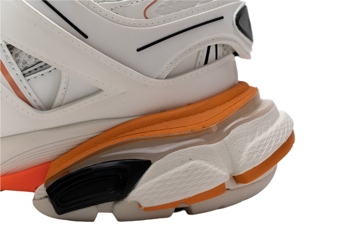 Balenciaga Track White Orange Sneakers