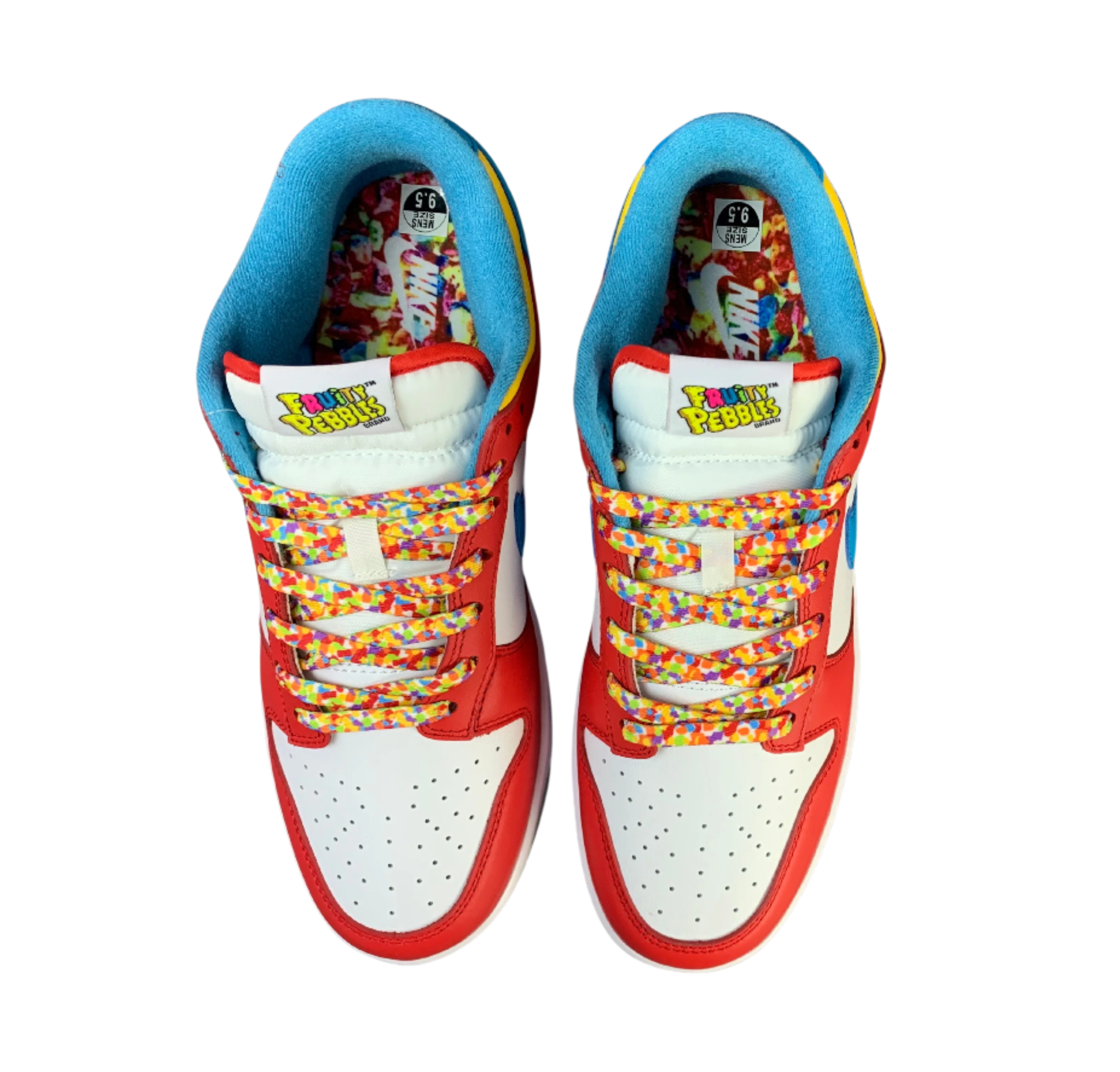 SB Dunk Low Primary Color Pop - Red, Blue, Yellow & White