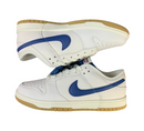 SB Dunk Low - White & Royal Blue