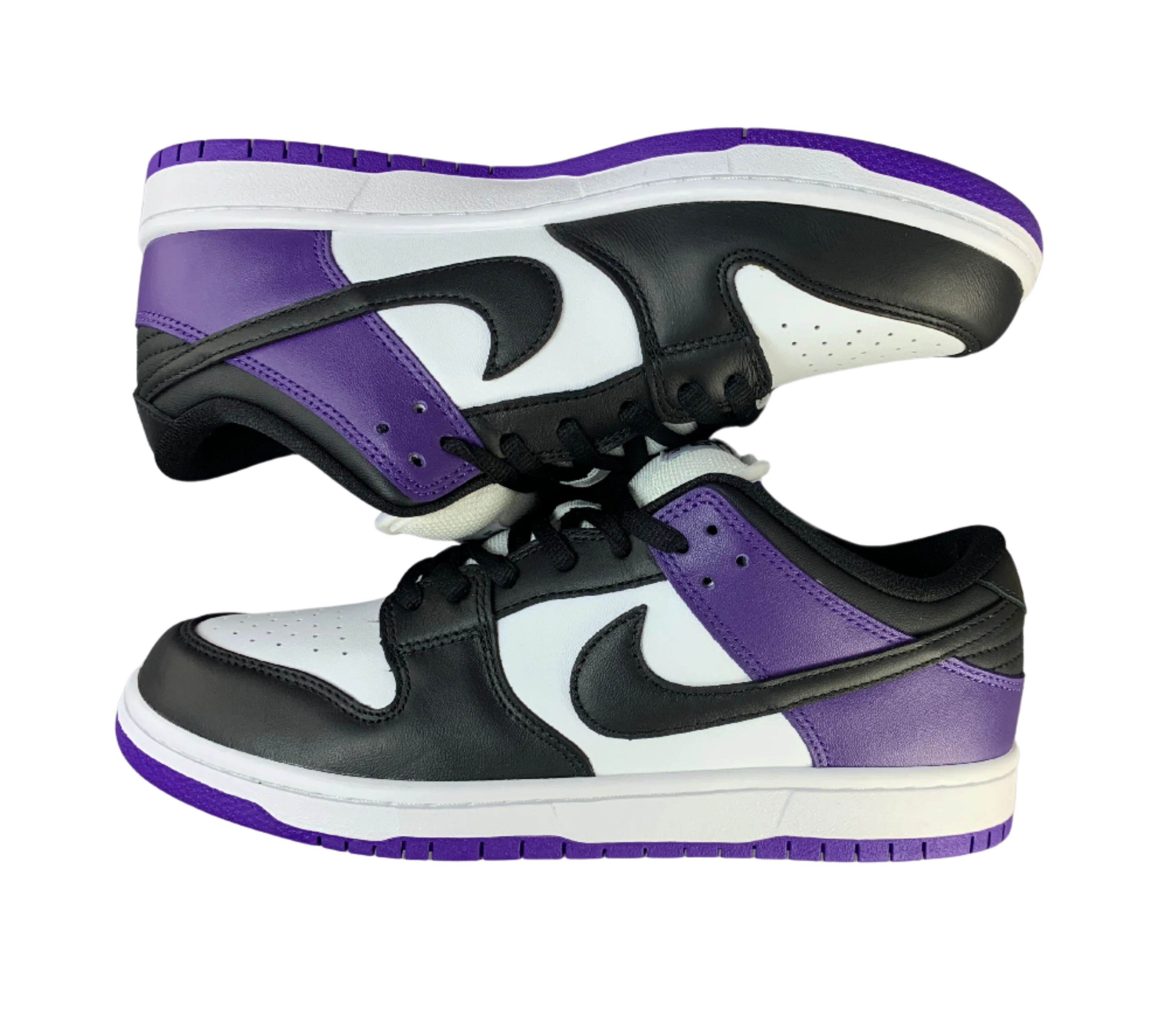 SB Dunk Low - Purple Black & White