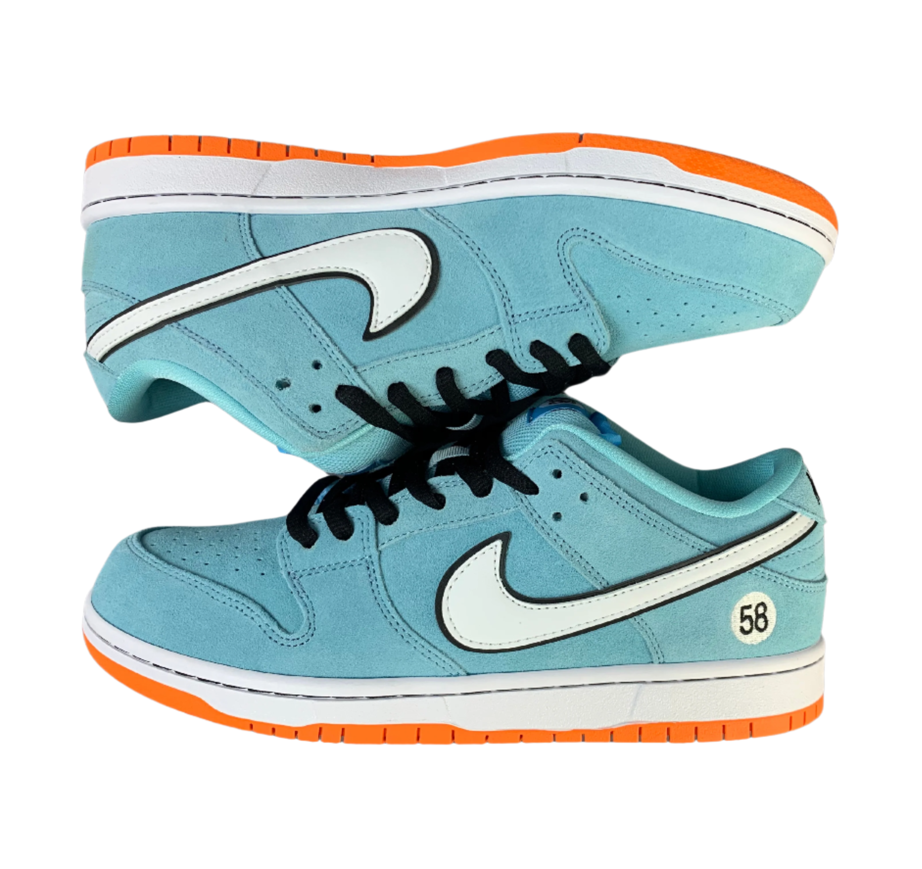 SB Dunk Low - Aqua Blue & Orange