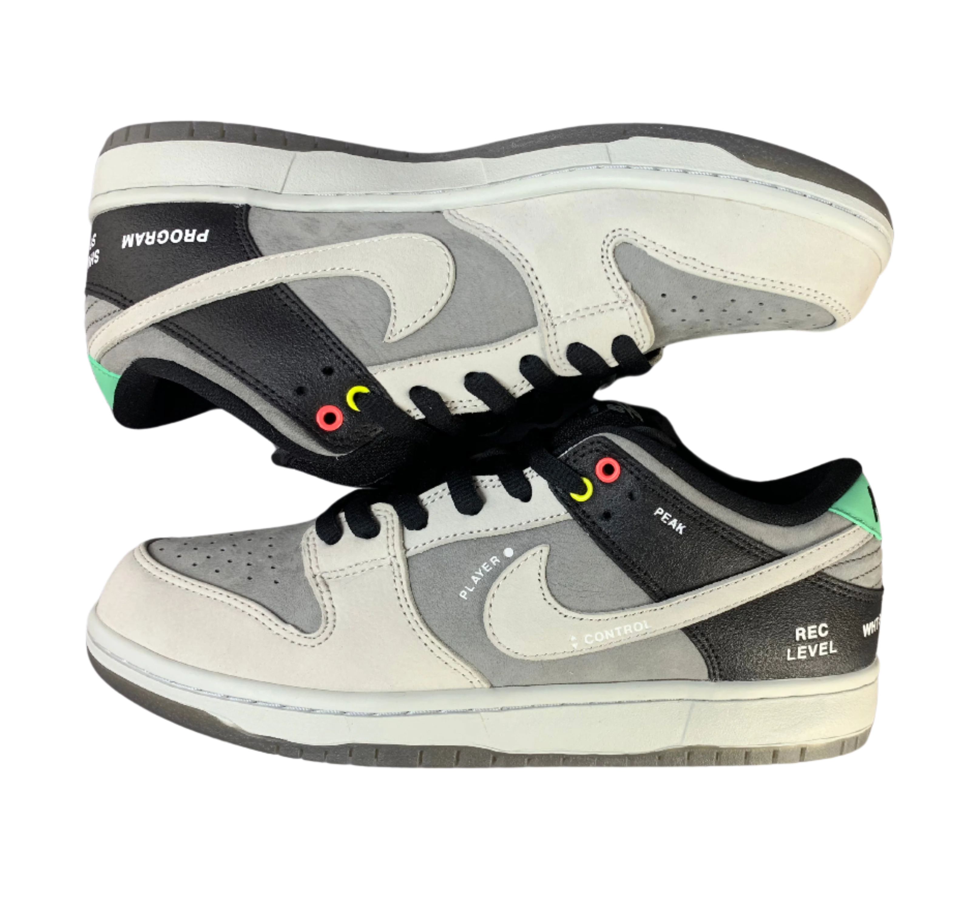 SB Dunk Low Control Deck - Black, Grey, & Off-White