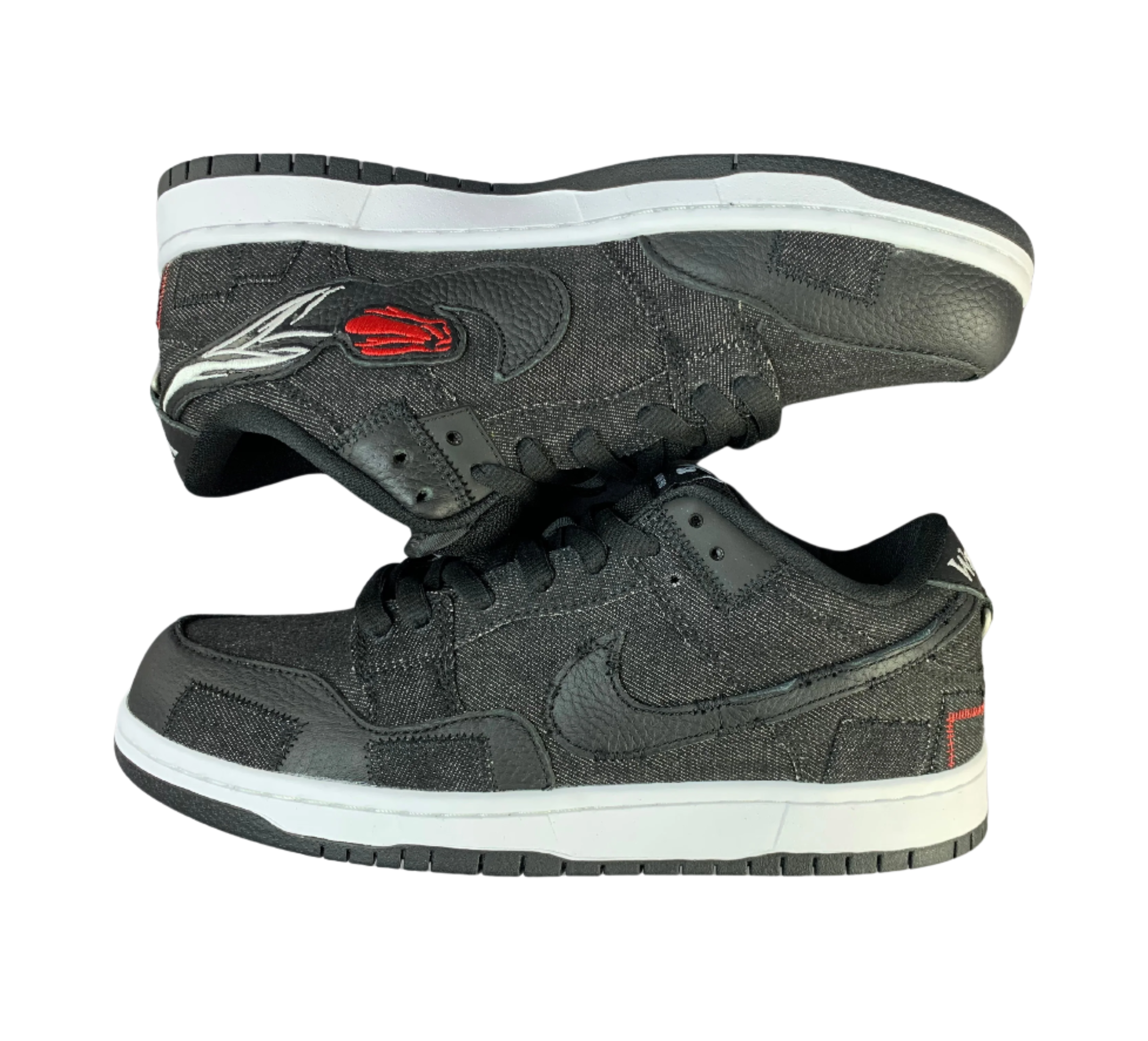 SB Dunk Low - Black Denim