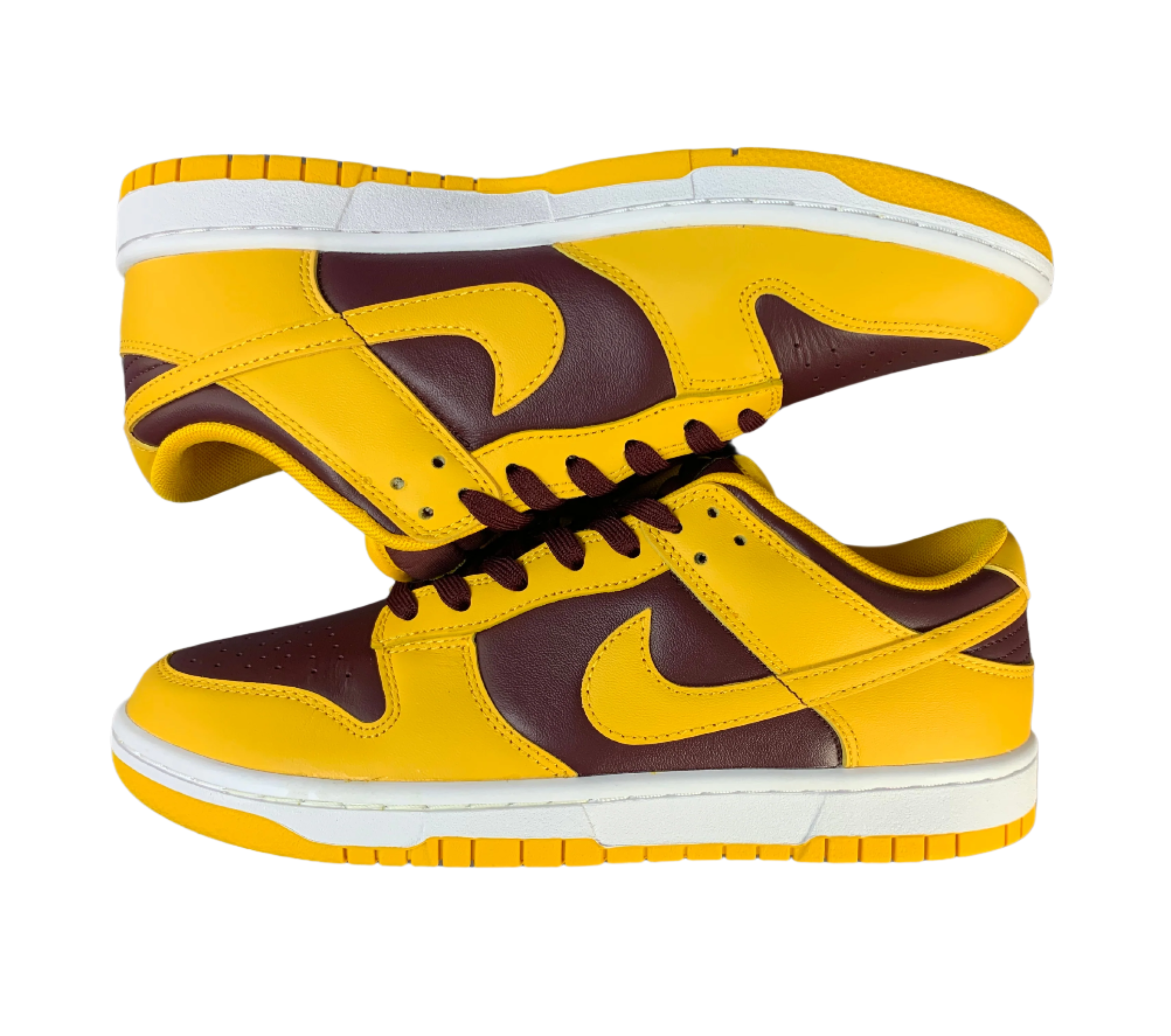 SB Dunk Low - Goldenrod & Maroon