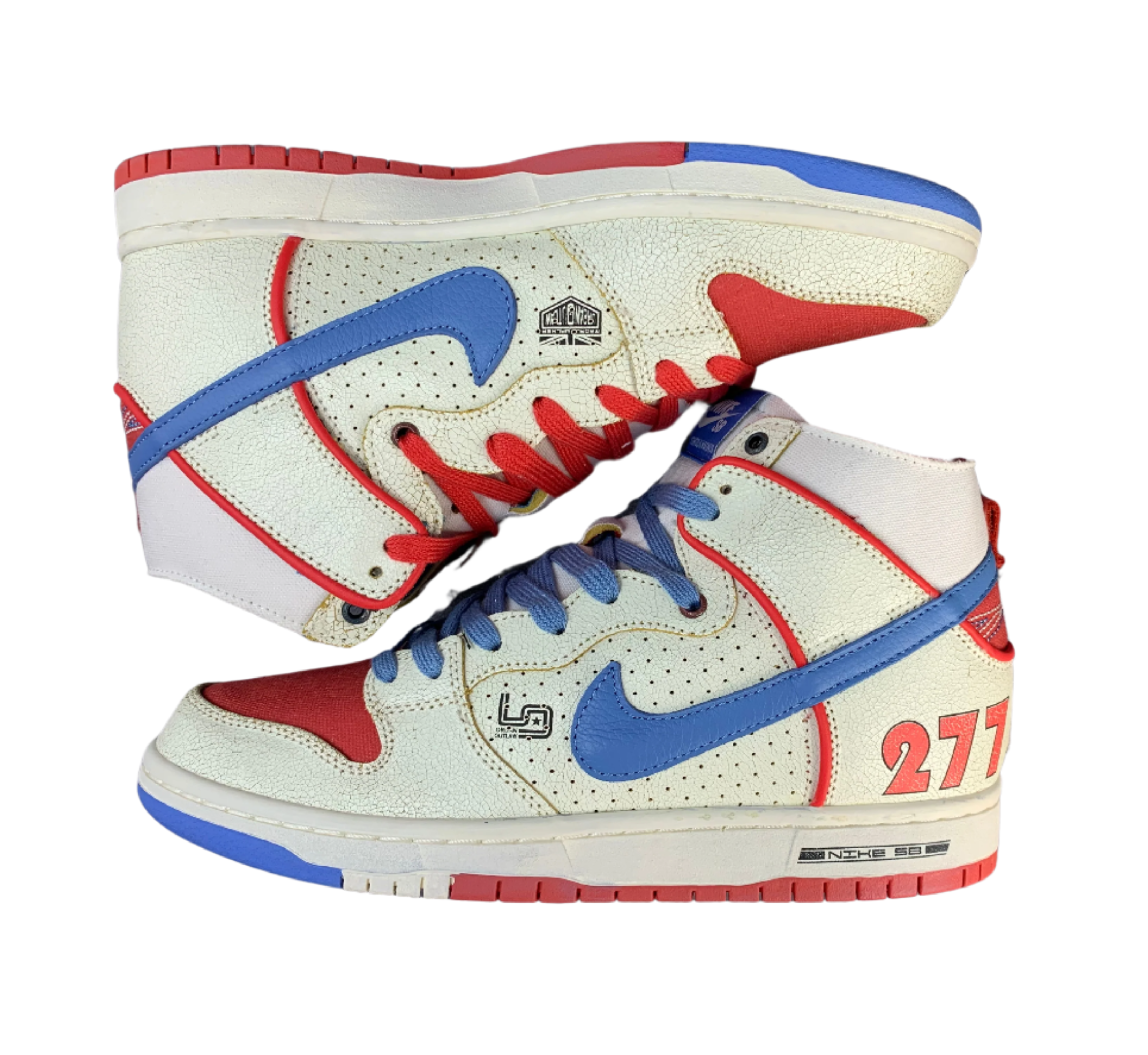 SB Dunk Low - Red, White & Blue