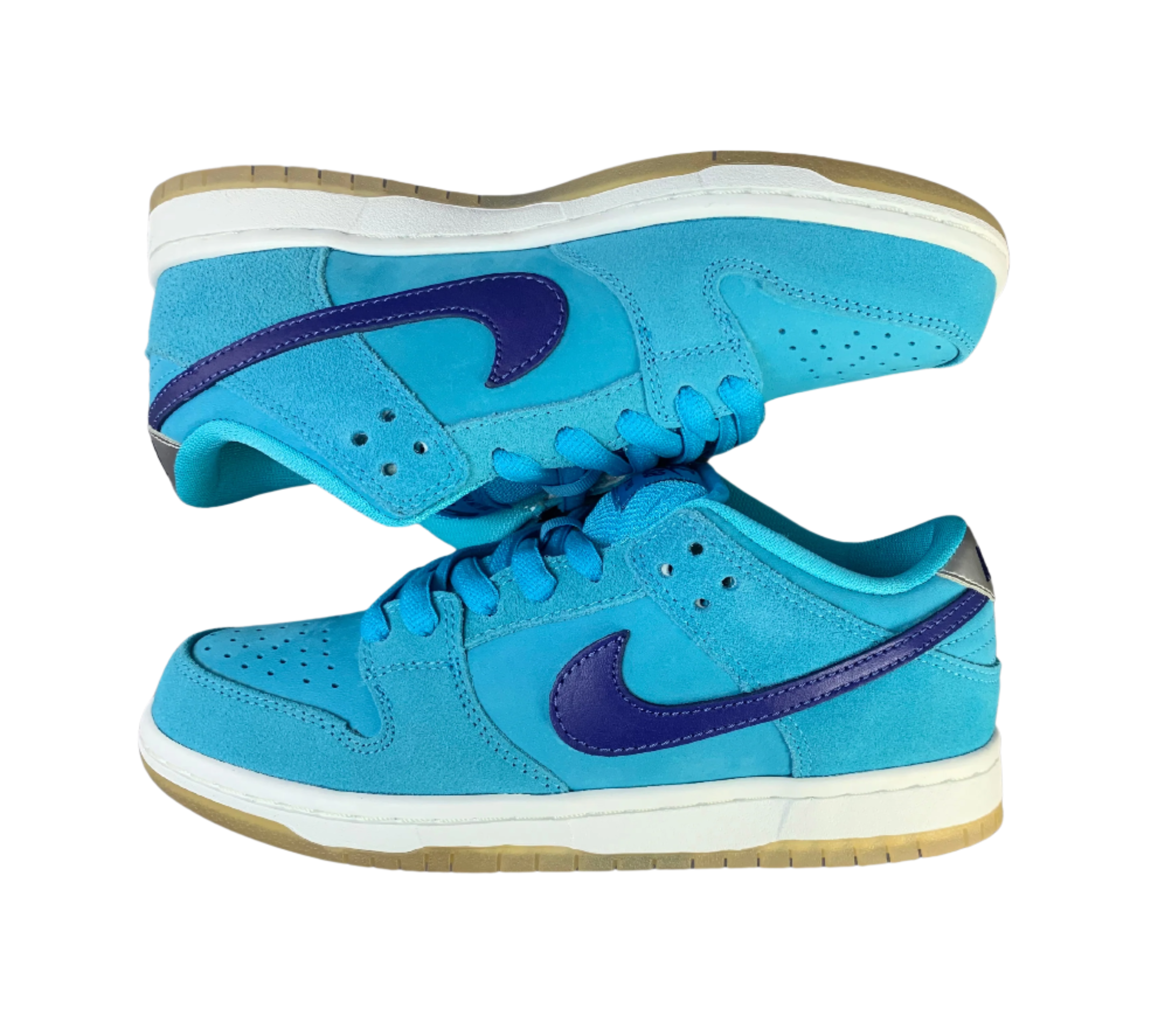 SB Dunk Low - Blue Suede